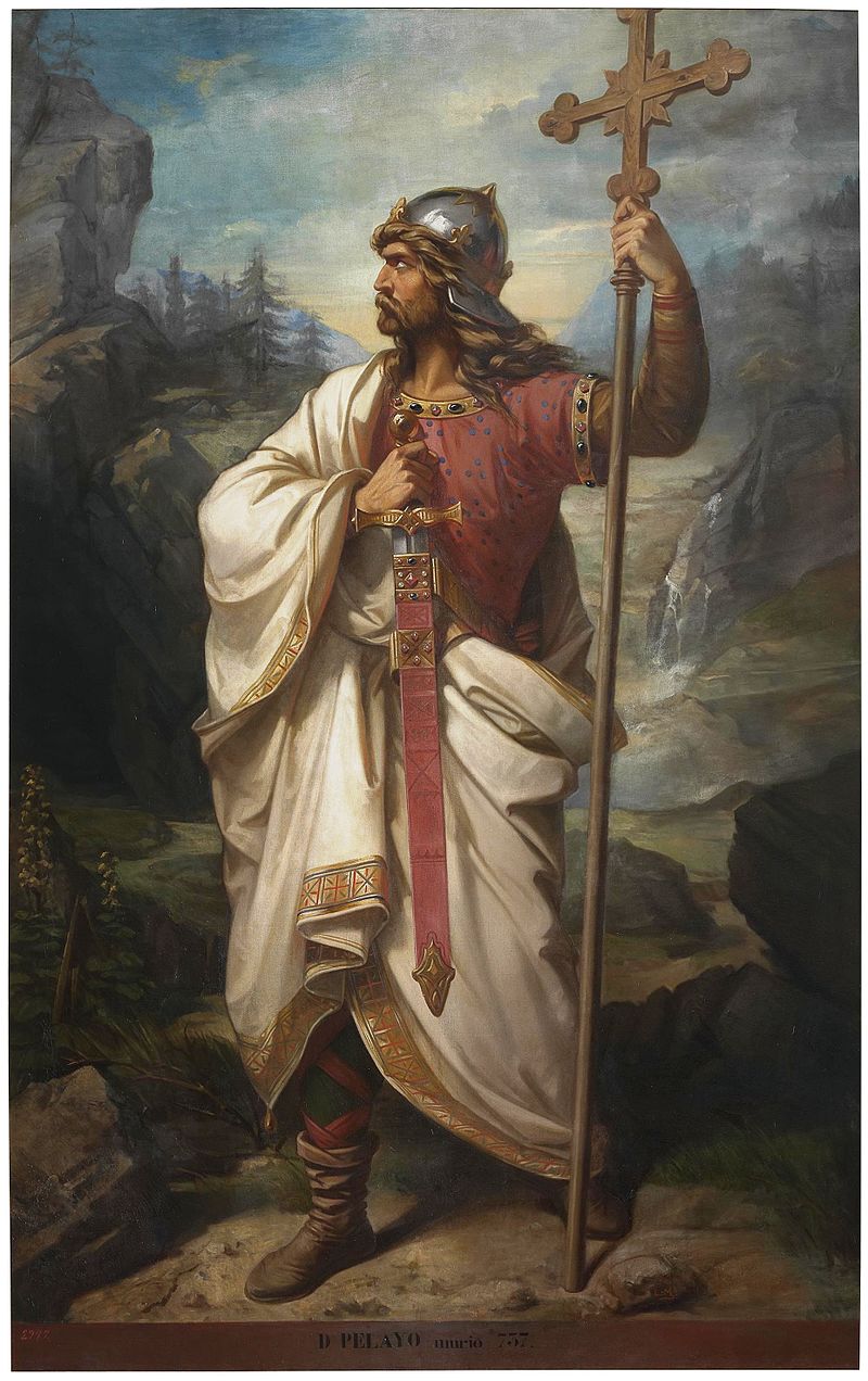 Pelag Cuceritorul, regele Asturiei